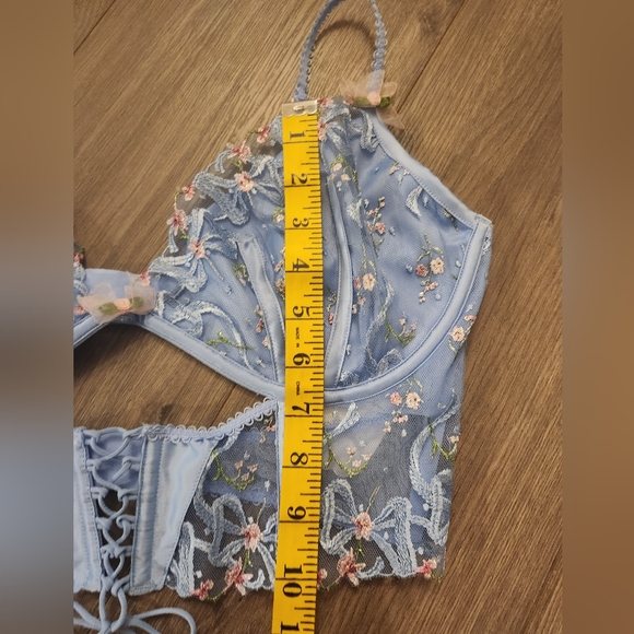 For Love and Lemons Victoria's Secret VS Bell Bow Bustier 38C - Picture 11 of 13